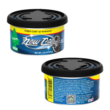 LITTLE TREES-Fiber Can-New Car Scent -1 piece-30g
